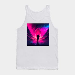 Synthwave apocalypse Tank Top